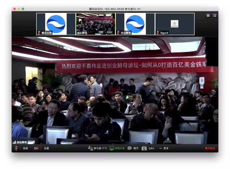 矚目直播創業酵母